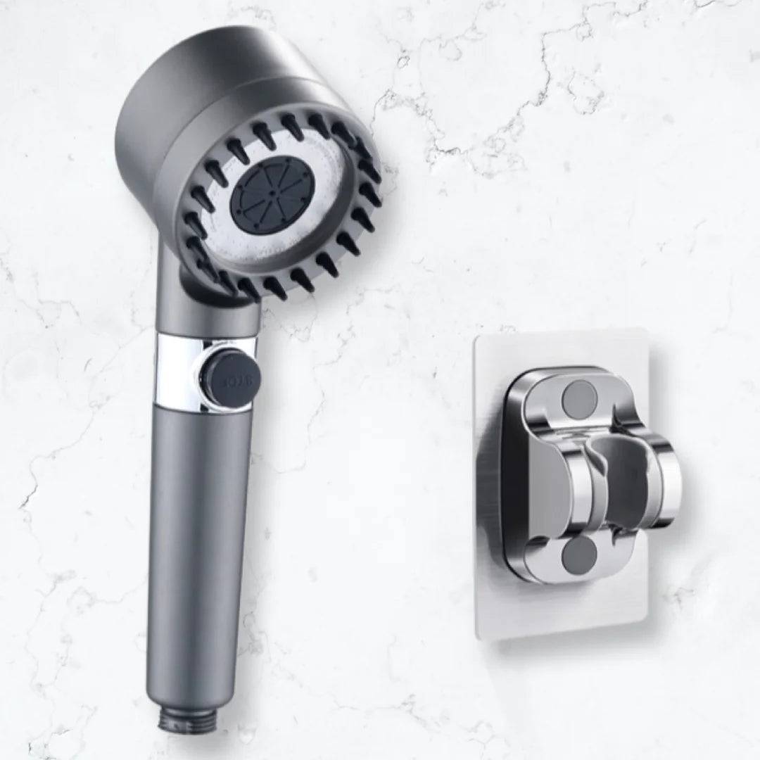 Massage 4-in-1 Shower Head - High Pressure & Purification