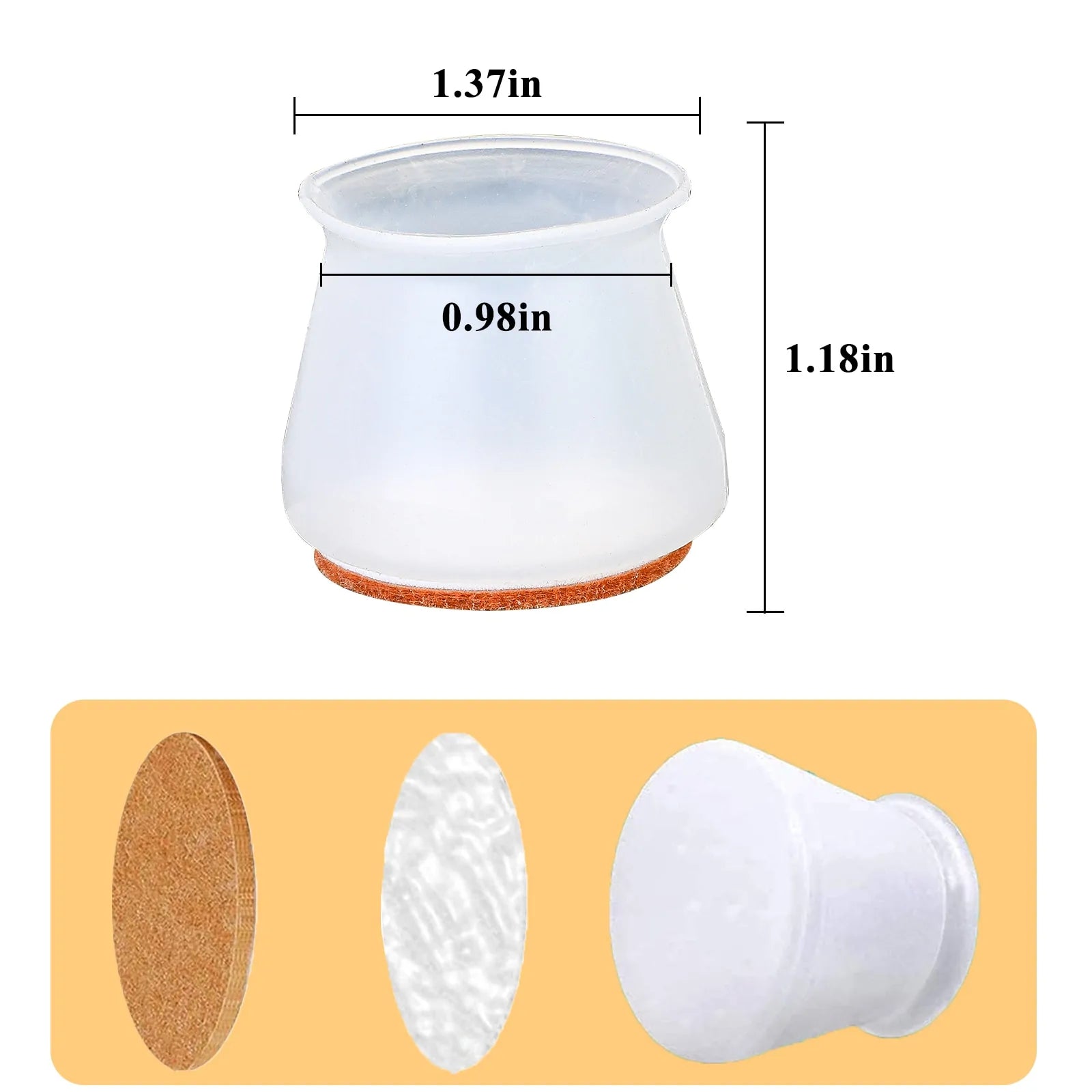 Silicone Furniture Leg Protector