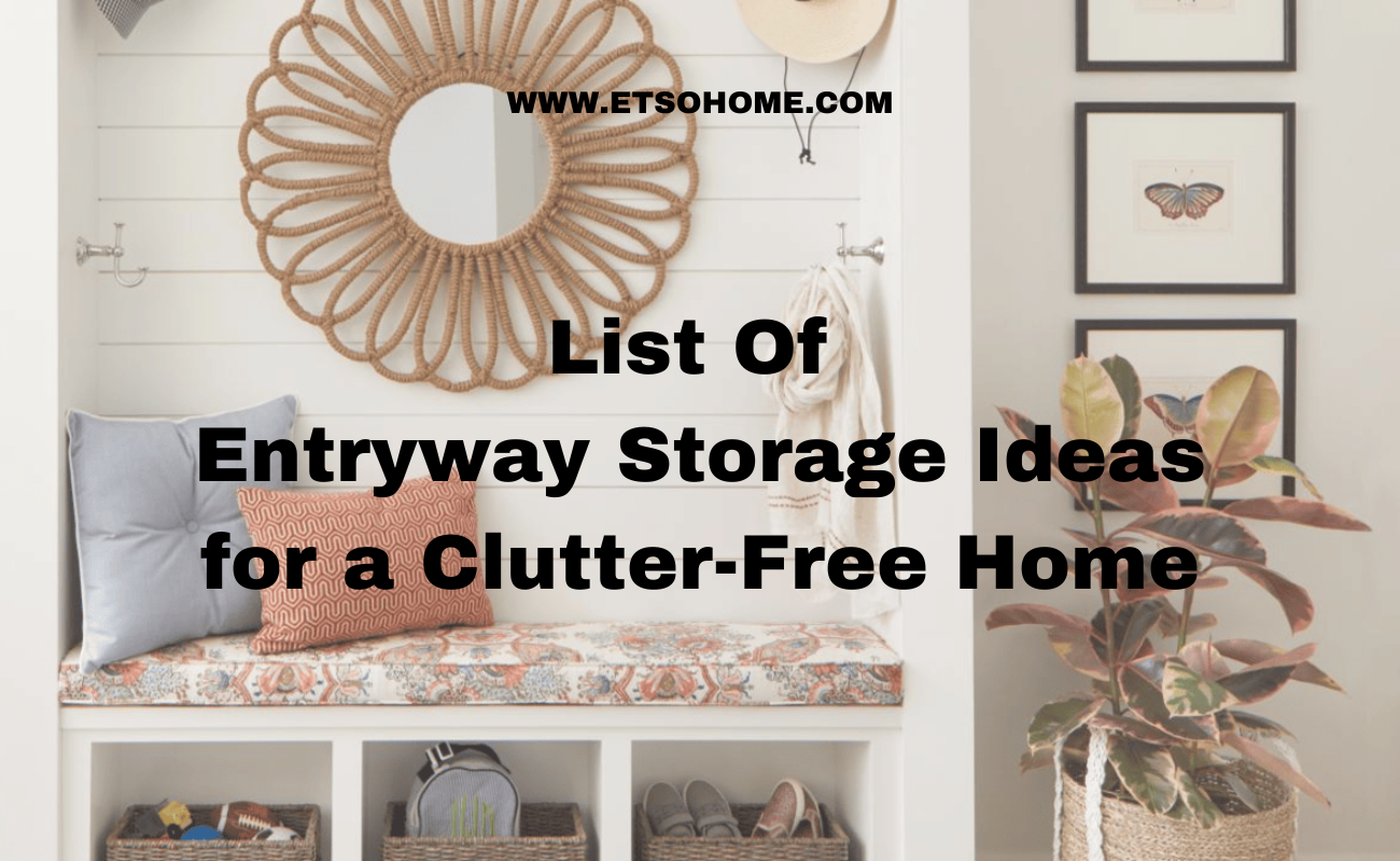 9 Entryway Storage Ideas for a Clutter-Free Home