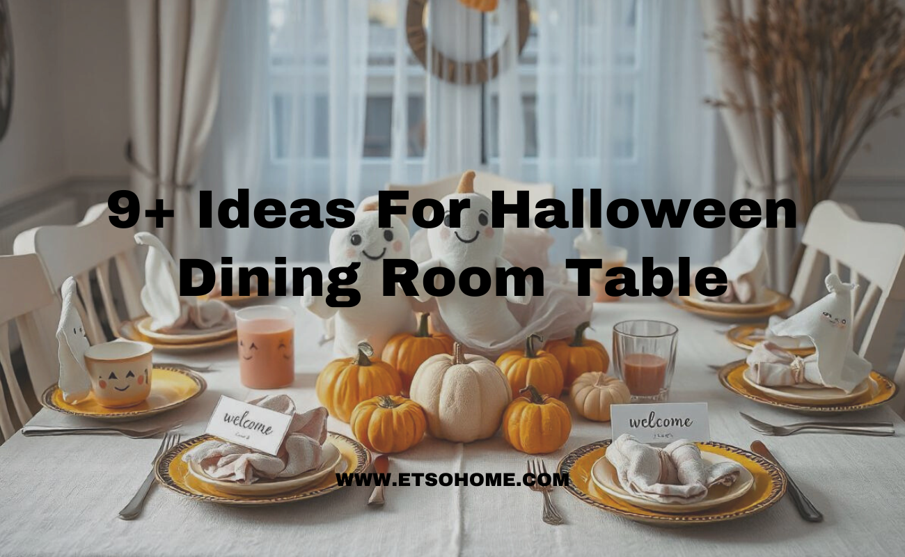 9+ ideas for Halloween dining room table 2024