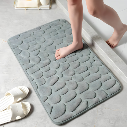 Non-Slip Embossed Bathroom Mat