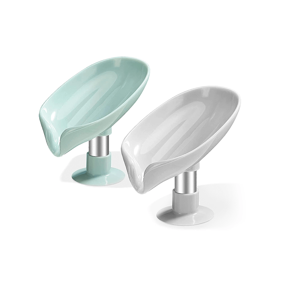 2Pcs Soap Holder With Suction Cup