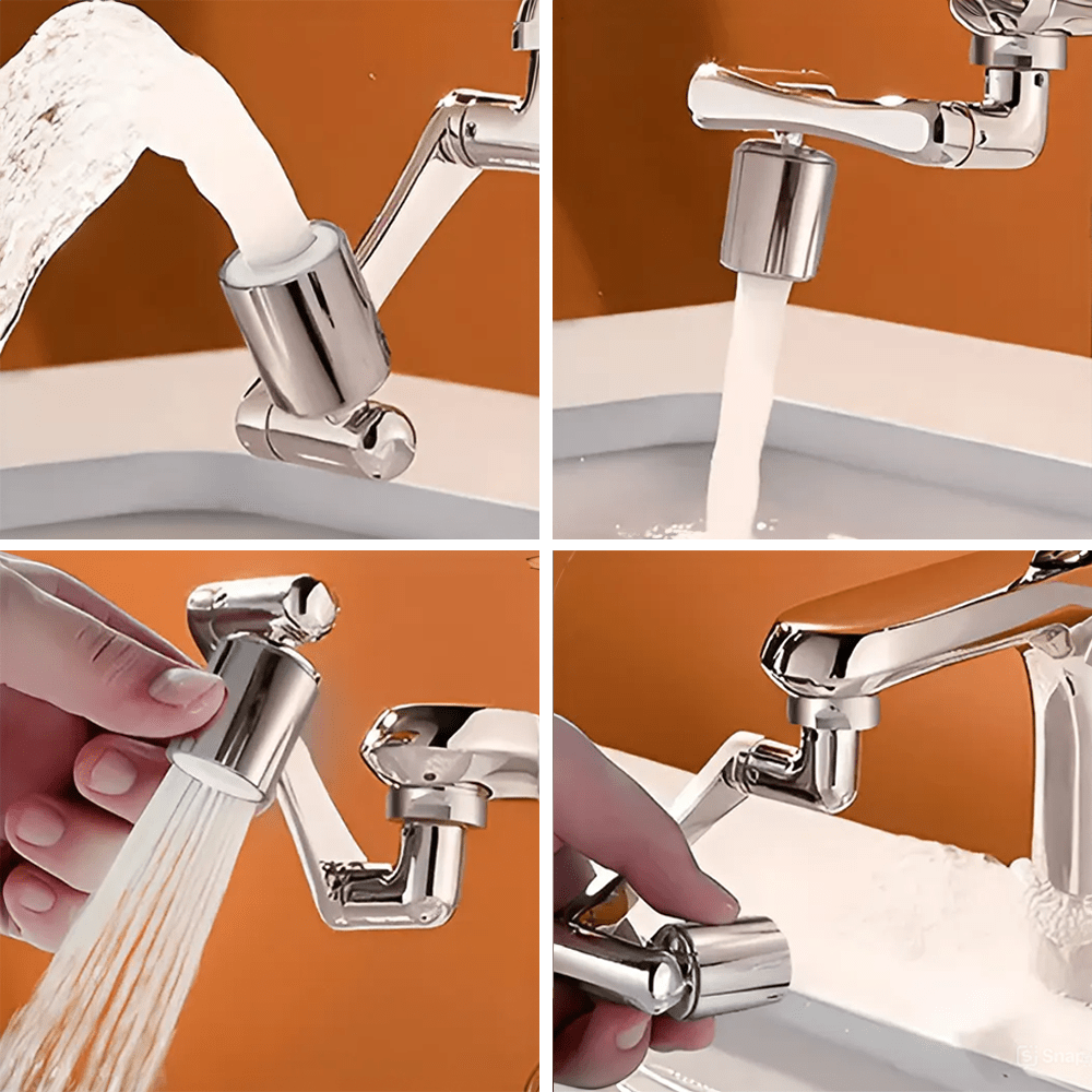 Universal Rotation Faucet Extender