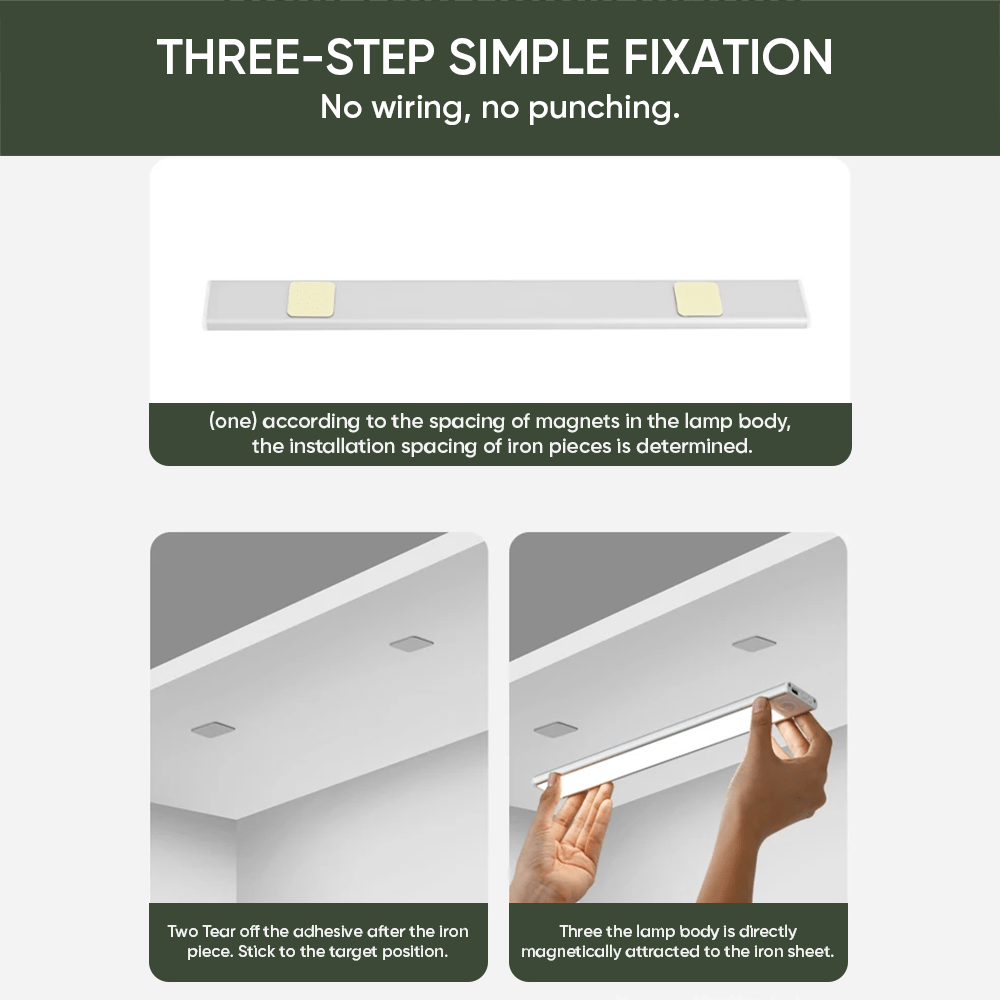 Motion Sensor Light Cabinet Lighting Kit