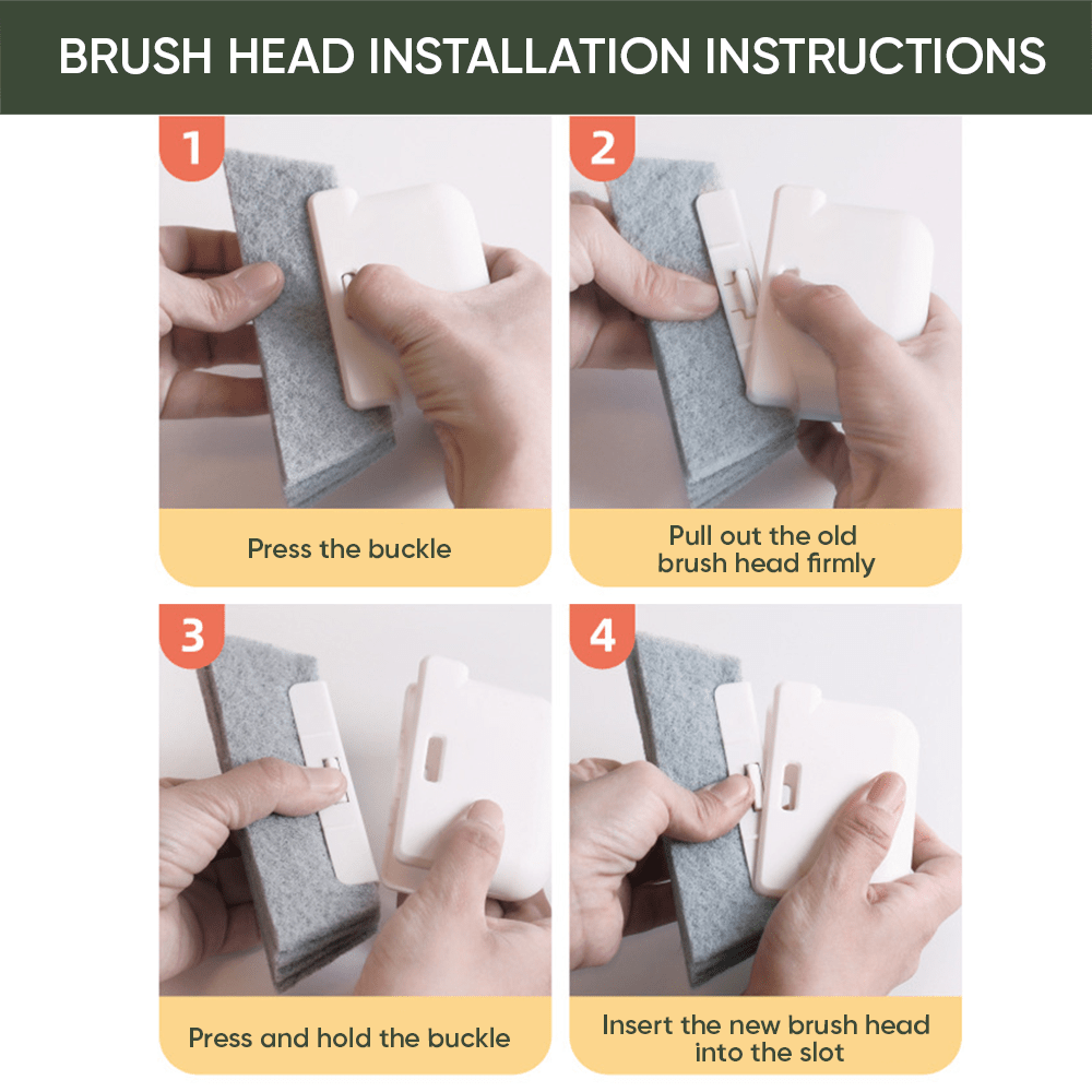 2-in-1 Window Groove Cleaning Tool