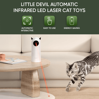 Automatic Cat Toys Interactive Smart Teasing Pet LED Laser Indoor Cat Toy