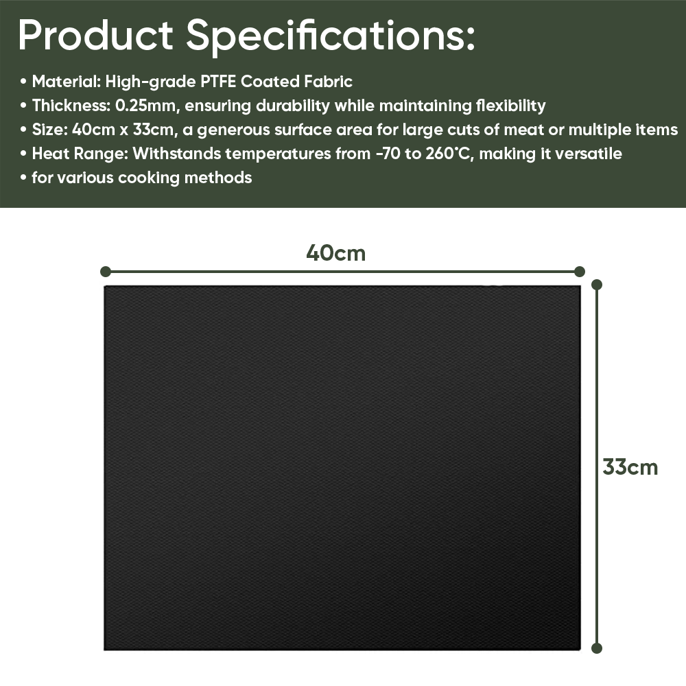 Non-Stick BBQ Grill Mat