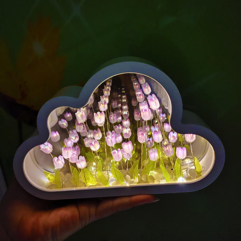 Cloud Tulip Mirror Lamp