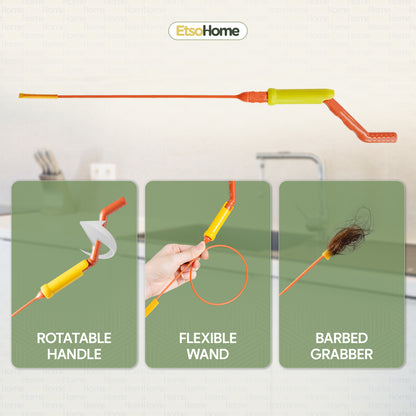 ClogCatcher™ drain clog remover