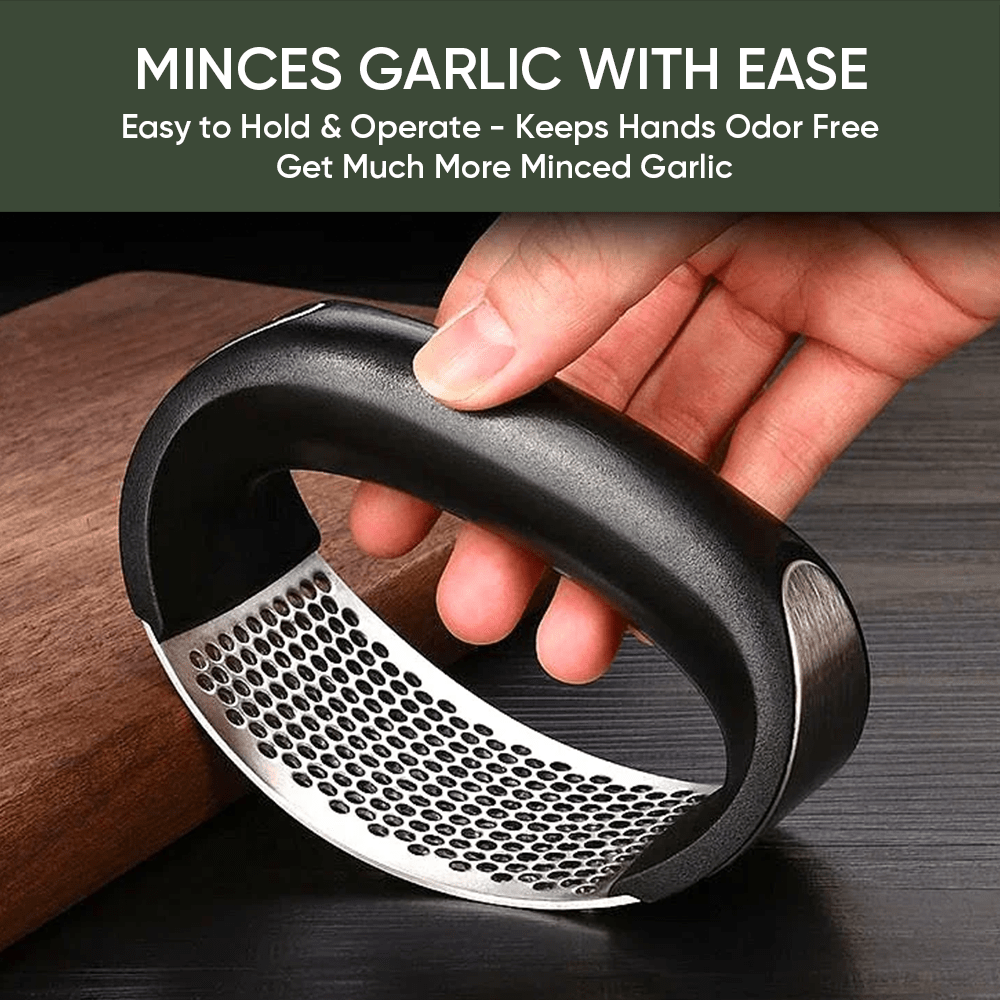 Stainless Steel Garlic Press