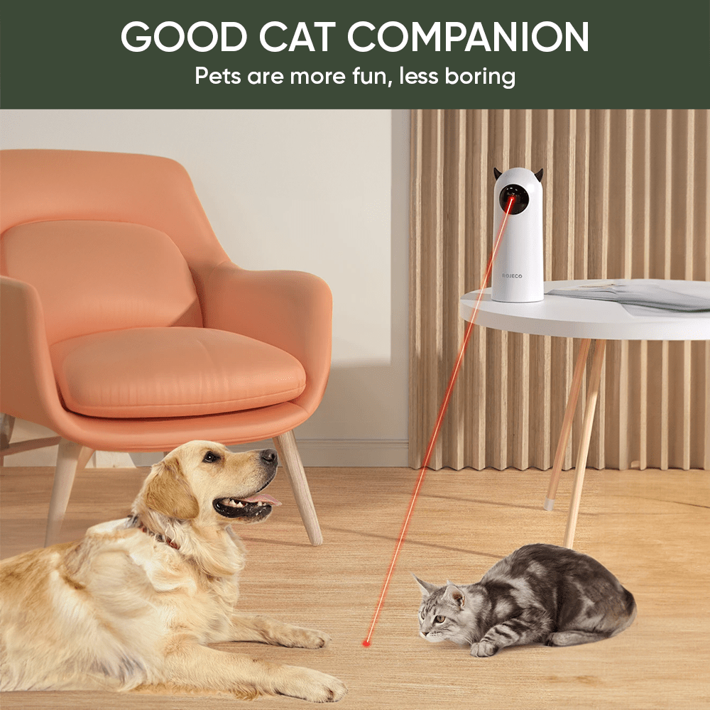 Automatic Cat Toys Interactive Smart Teasing Pet LED Laser Indoor Cat Toy