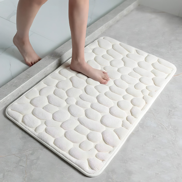 Non-Slip Embossed Bathroom Mat