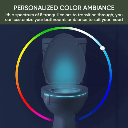 Motion Sensor Toilet Seat Night Light