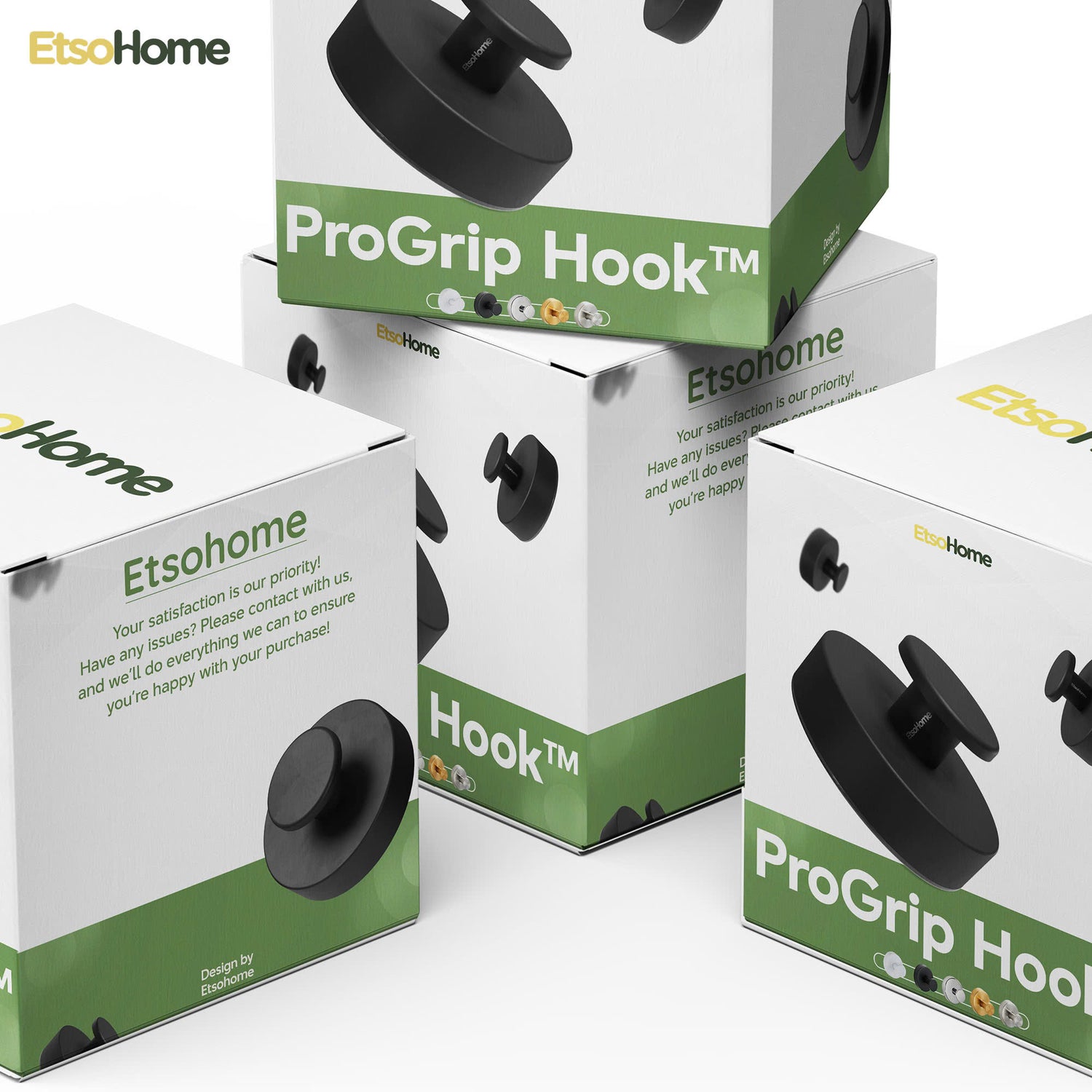 ProGrip Hook™ suction cup hook