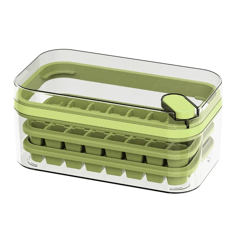 Ice Cube Maker With Storage Box