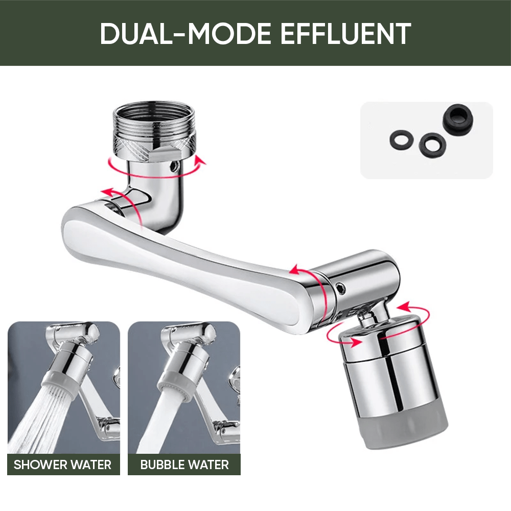 Universal Rotation Faucet Extender