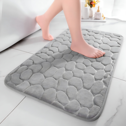 Non-Slip Embossed Bathroom Mat