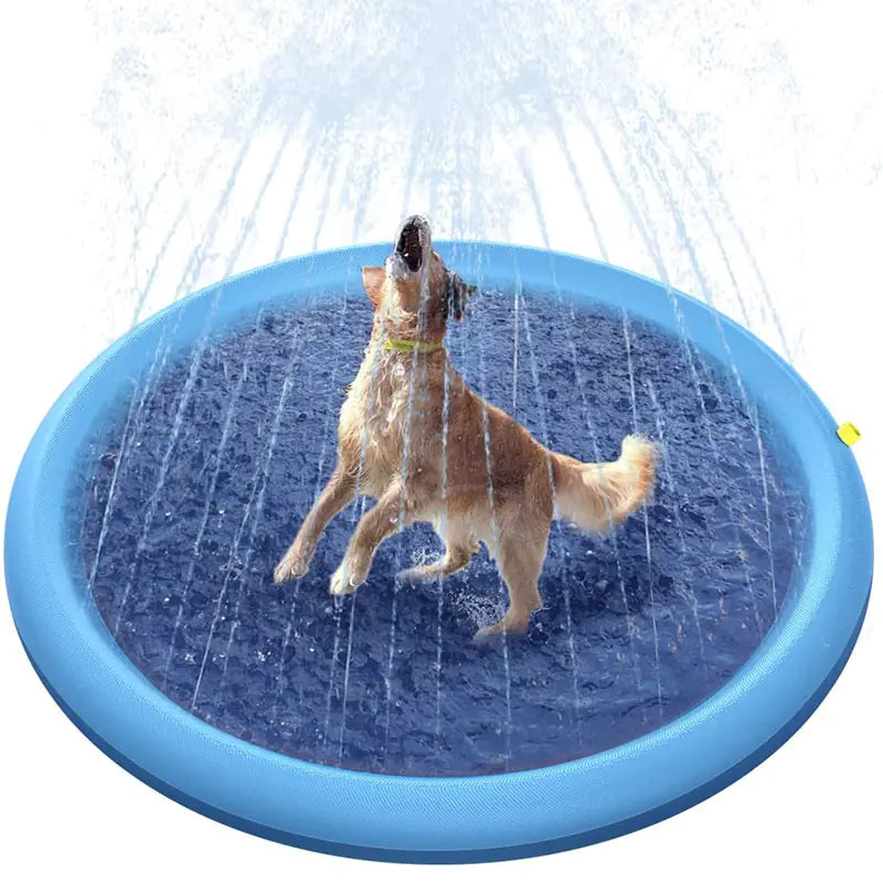 Pet Sprinkler Mat Tub