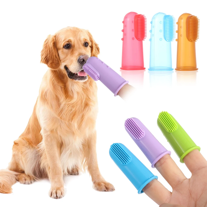 Soft Finger Dog Toothbrush