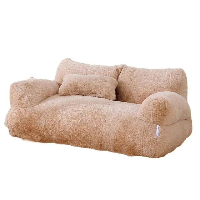 Luxury Fuzzy Pet Couch