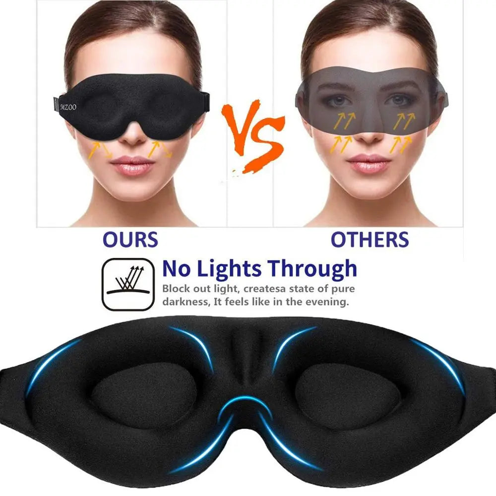 3D Contoured Sleeping Mask