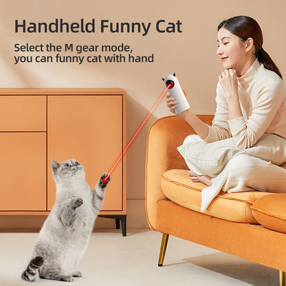 Automatic Cat Toys Interactive Smart Teasing Pet LED Laser Indoor Cat Toy