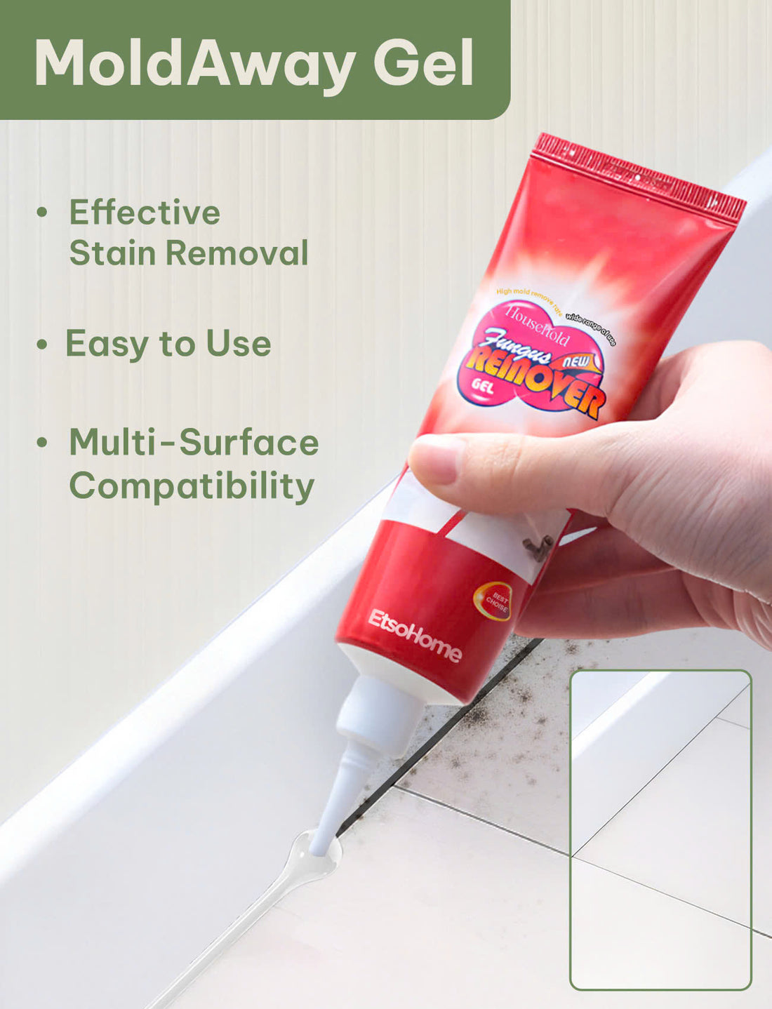 MoldAway Gel™ mold remover gel