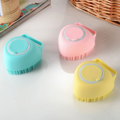 Soft Silicone Dog Massage Brush