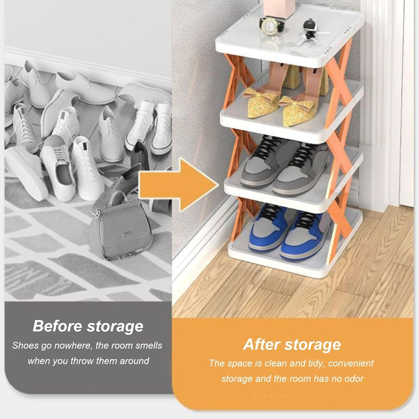 Stackable Shoe Rack