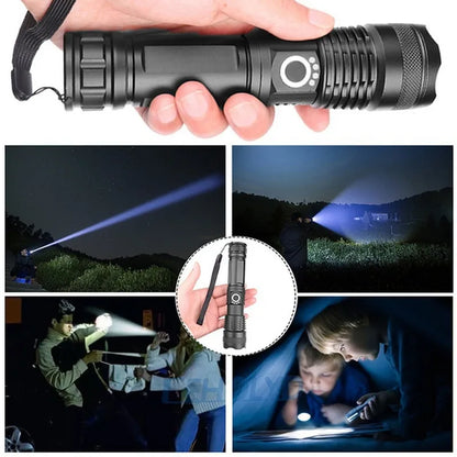 High Power XHP100 LED Flashlight